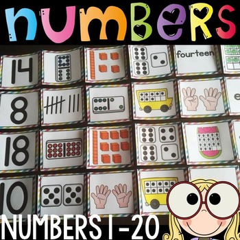 Preview of NUMBER SENSE: NUMBER VISUALS