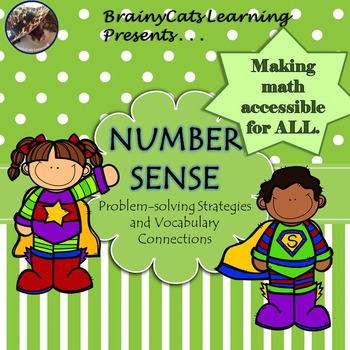 Preview of Math Problem-Solving Strategies and Vocab Connections: ESL, SPED and General Ed