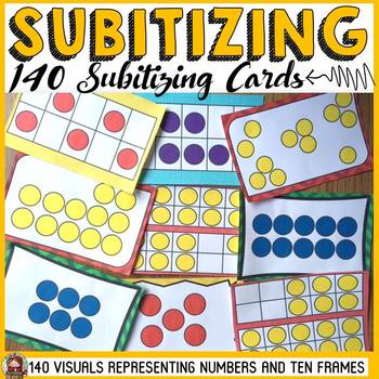 Preview of Subitizing Number Sense Game Counting Fives Ten and Twenty Frames