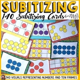 Subitizing Number Sense Game Counting Fives Ten and Twenty Frames