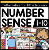 NUMBERS TO TEN | COUNTING AND NUMBER SENSE | PRE-K AND KIN