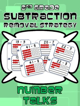 NUMBER TALK SUBTRACTION REMOVAL by Number Sense Guy | TpT