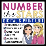 Number the Stars Unit Plan - Novel Study Reading Unit - Di