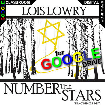 Preview of NUMBER THE STARS Novel Study DIGITAL Activity Prereading Final Project