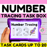 NUMBER TRACING TASK BOX, SPECIAL EDUCATION TRACING TASK CA