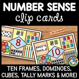 NUMBER SENSE MATH CENTER ACTIVITY KINDERGARTEN COUNTING AND SUBITIZING TO 10