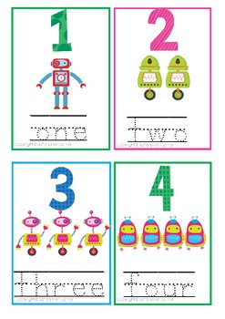 numbers 0 10 flashcards number tracing and bonus worksheets tpt