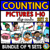 MATCHING NUMBERS 1-10 TO QUANTITIES COUNTING CENTER KINDER