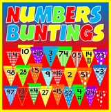 NUMBERS BUNTINGS - DISPLAY 10-100 DECIMALS NEGATIVE NUMBER