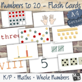 NUMBERS TO 20 Numeral Word Tally Tens Frame MAB Subitising