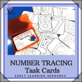 NUMBERS TRACING CARDS Task Cards - Early Numeracy Homeschool