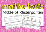 NUMERACY ASSESSMENTS Middle of Kindergarten