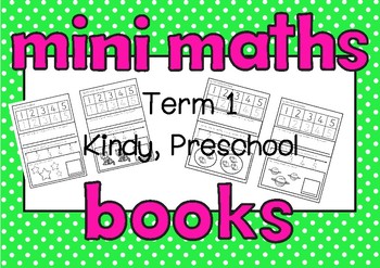 Preview of NUMERACY WORKBOOK Term 1 (Mini)