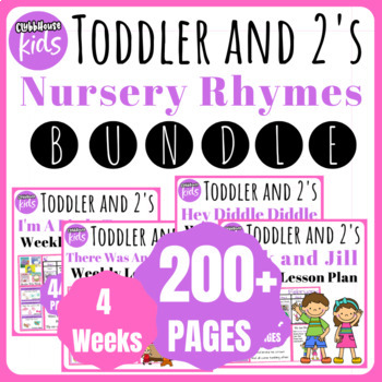 Preview of NURSERY RHYME ACTIVITIES FOR PRESCHOOL