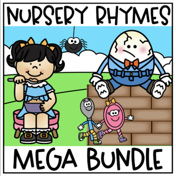 Preview of Nursery Rhymes Bundle with Booklets, Posters & Printables!