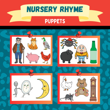 Preview of NURSERY RHYMES PUPPETS