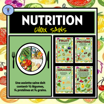 Preview of Understanding Healthy Concepts| Healthy Eating| French Edition