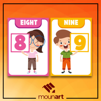 NUmbers- learn numbers from 0 to 9 for children in preschool and kinder