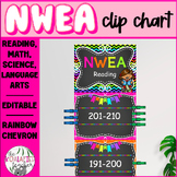 NWEA Clip Chart Data Tracker - Multi color Chevron - EDITA
