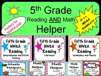 Preview of NWEA- Fifth  Grade Helper- MEGA BUNDLE