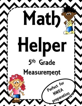 Preview of NWEA- Fifth Grade Helper- Measurement Section
