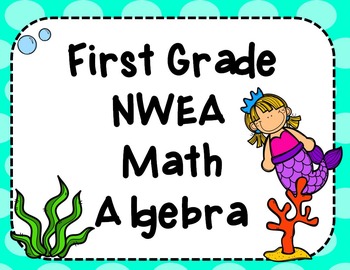 Preview of NWEA- First Grade Helper- Algebra Section