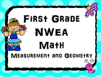 Preview of NWEA- First Grade Helper- Measurement and Geometry Section