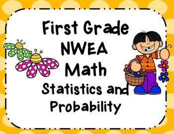 Preview of NWEA- First Grade Helper-Statistics and Probability Section