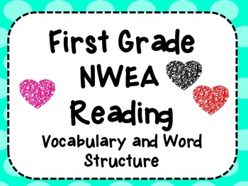 Preview of NWEA- First Grade Reading Helper-Vocabulary and Word Structure