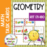 Geometry NWEA MAP Prep Math Practice Task Cards RIT Band 1