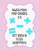 NWEA Grade 2-5 RIT to CCSS Alignment