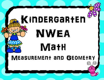 Preview of NWEA- Kindergarten Helper- Measurement and Geometry Section