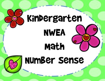 Preview of NWEA- Kindergarten Helper-Number Sense Section