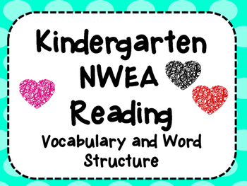 Preview of NWEA- Kindergarten Reading Helper-Vocabulary and Word Structure