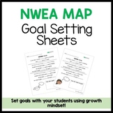 NWEA MAP Goal Setting Sheets - Growth Mindset