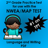 NWEA MAP Language and Writing Practice Test w/90+ spelling