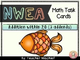 NWEA MAP Math Cards- Addition within 20- 3 Addends