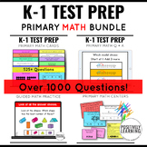 NWEA MAP MathTest Prep Practice Bundle - Primary Assessment