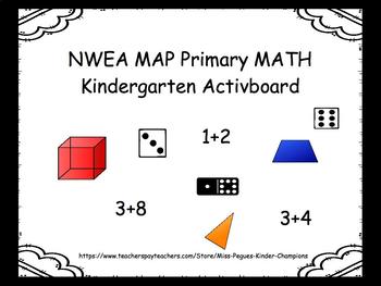 Preview of NWEA MAP PRIMARY Kindergarten Rit 130-170