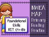 NWEA MAP PRIMARY READING PRACTICE Foundational Skills RIT Range 171-180