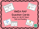 NWEA MAP Practice Test Question Cards- Reading and Math
