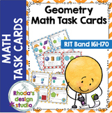 NWEA MAP Prep Geometry Math Task Cards RIT Band 161-170