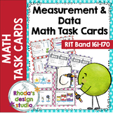 NWEA MAP Prep Measurement and Data Math Task Cards RIT Ban