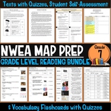 NWEA MAP Prep Reading Bundle Seventh Grade