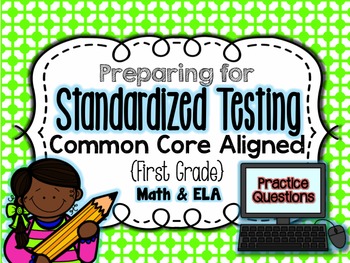 Preview of Standardized Testing Practice - First Grade {Aligned to Common Core}