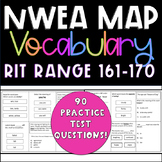 NWEA MAP Test Prep Vocabulary RIT Range 161-170  Practice 