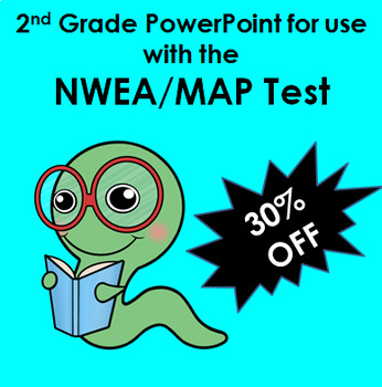 Preview of NWEA/MAP Inspired Reading Comprehension Test Prep PowerPoint