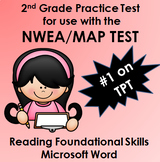 NWEA MAP Reading Foundational Skills Practice Test WORD