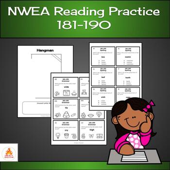 Preview of NWEA MAP Reading Practice 181-190 Flashcards