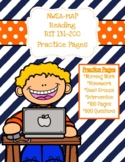 NWEA MAP Reading: Practice Pages RIT 131-200